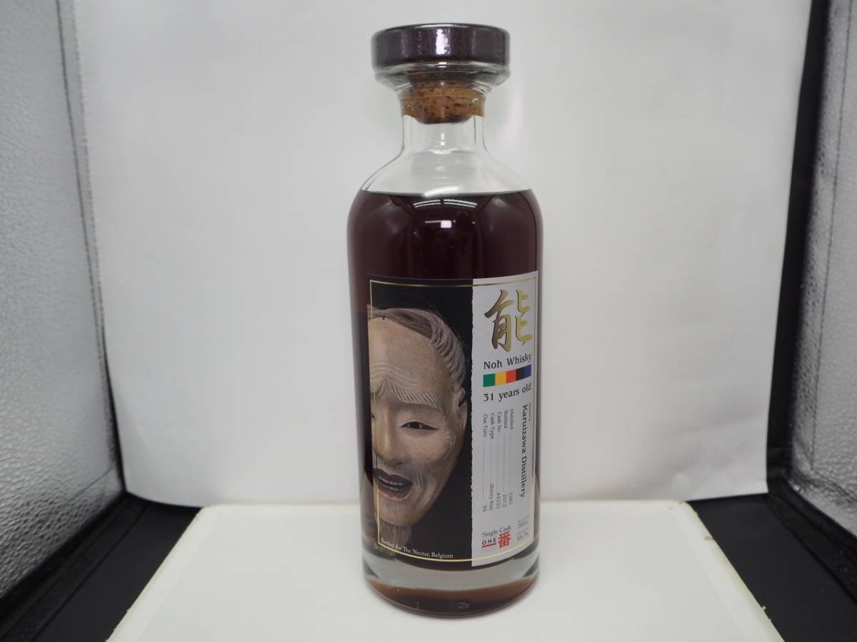 ★軽井沢蒸留所 能シリーズ/能 Noh Whisky 31 years old Karuizawa Distillery 94本 700ml/66.3% CASK NO.＃4333 Sherry Butt 1本_画像1