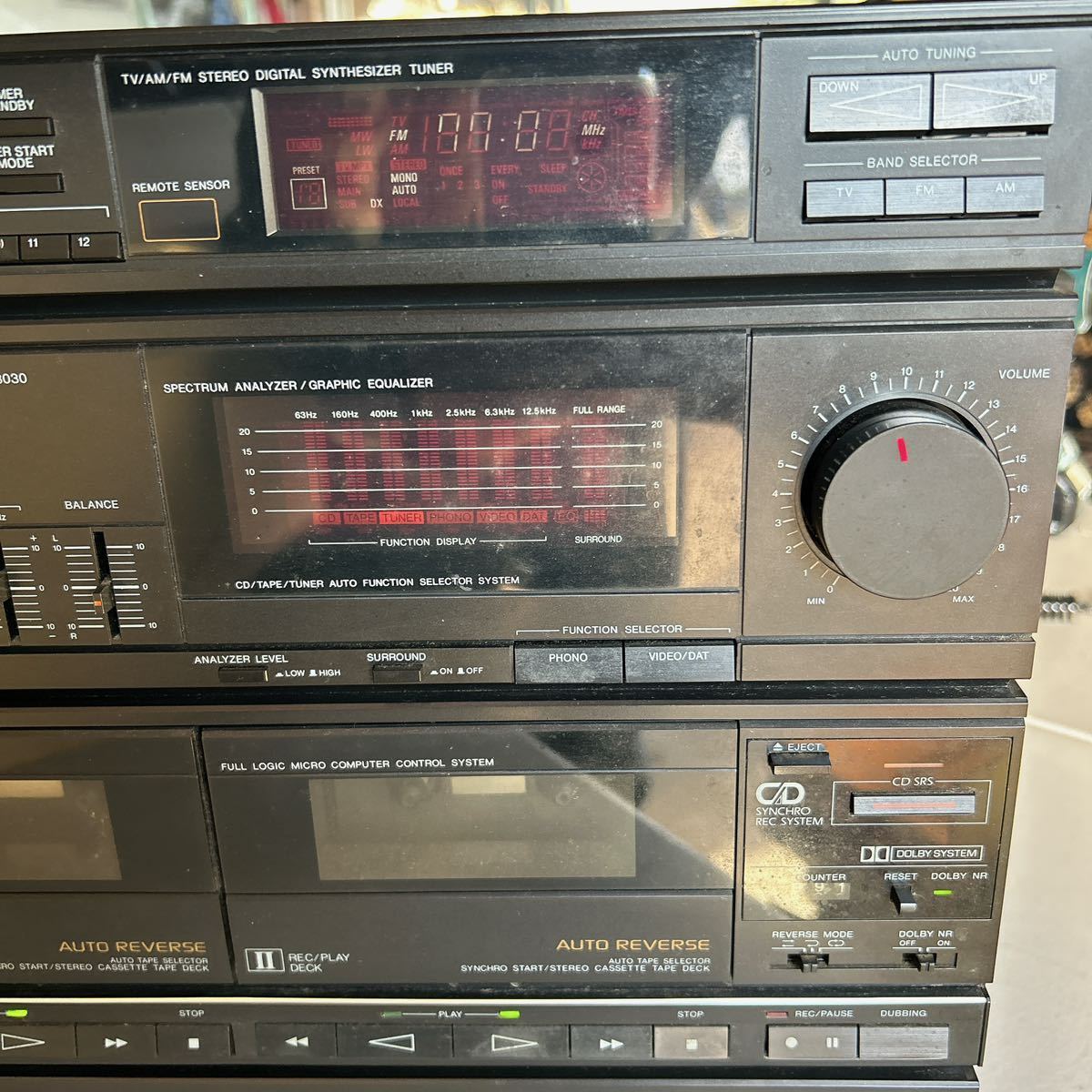 DENON TU-7.5S DCD-7.5S PMA-7.5S DRR-7.5S SC-210 システム