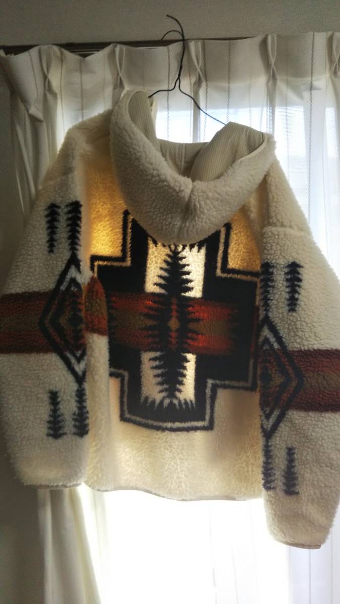 PENDLETON ボアフリースフードジャケット M_画像1