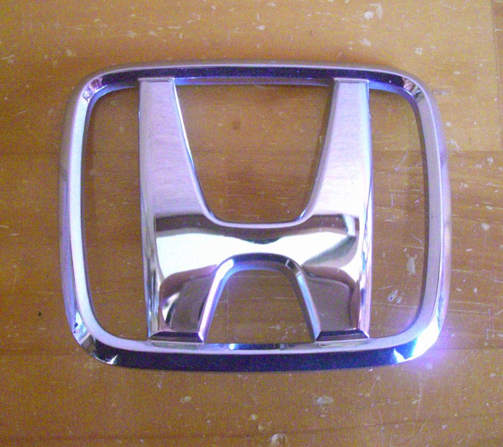 **[HONDA] Honda Vamos original front emblem plating beautiful secondhand goods **