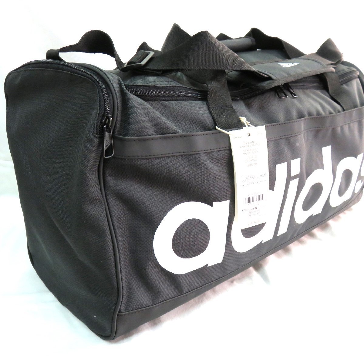 HT4743 black new goods adidas Adidas Boston bag 56cm regular price 4500 jpy sport bag high capacity part . travel sport 
