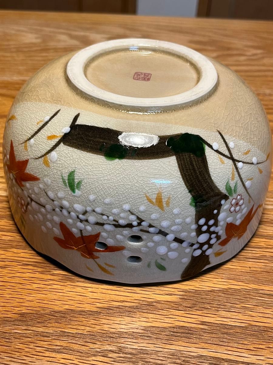 和食器 菓子器 茶道具 美濃焼 丸西陶芸 雲錦 桜 紅葉 菓子鉢 和食器 菓子器 茶道具 美濃焼 丸西陶芸 雲錦 桜 紅葉 菓子鉢