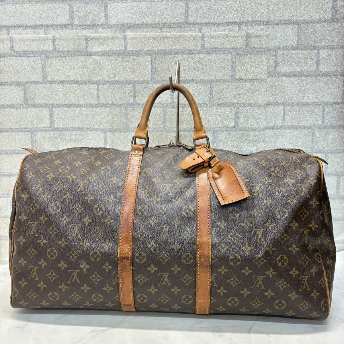 ルイヴィトン LOUIS VUITTON ボストンバッグ M41424 キーポル55 モノグラム・キャンバス MI872 バッグ モノグラム