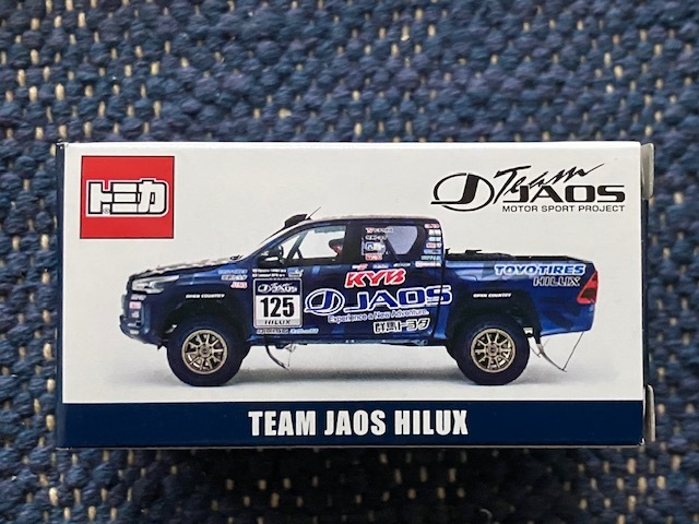 数量6 トミカ　特注トミカ　TEAM JAOSチーム　ジャオス　HILUX　ハイラックス【新品】_画像1