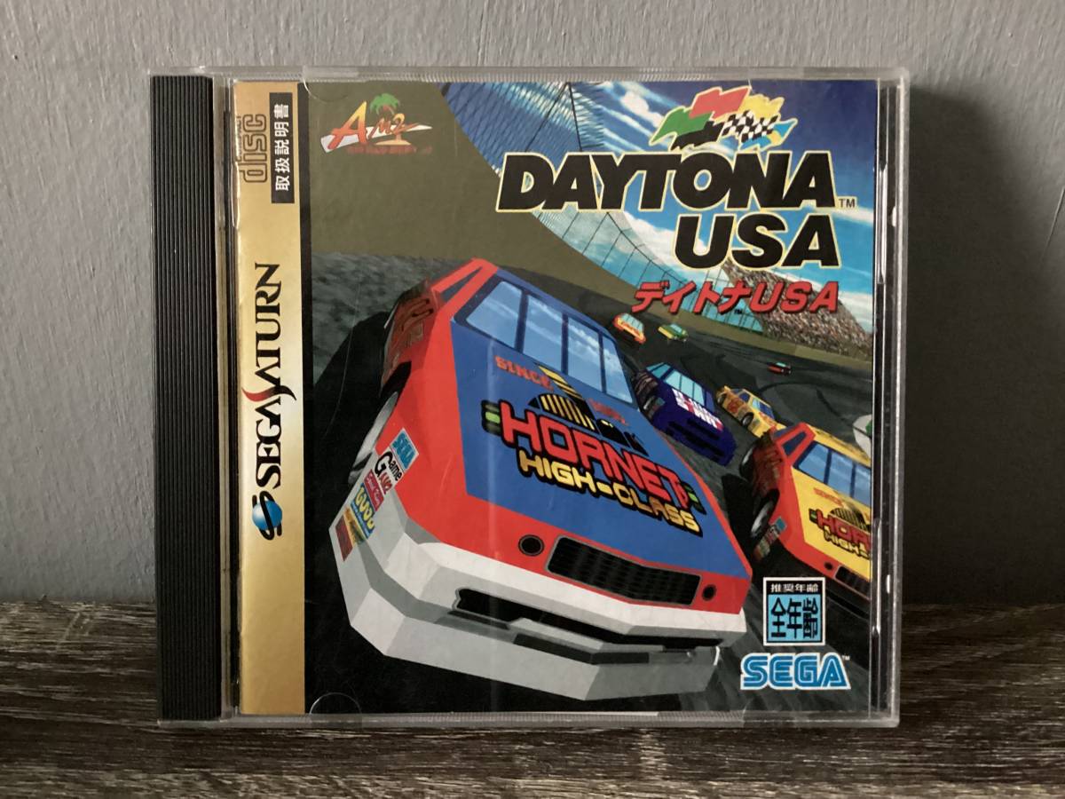 デイトナUSA 　セガサターンソフト　説明書有り　帯有り DAYTONAUSA SEGA SATURN 