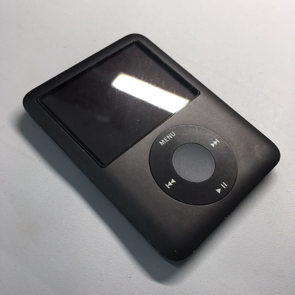 【1円スタート】Apple ipod nano 8GB 第3世代　ジャンク品 ブラック A1236【IK-1236】_画像1