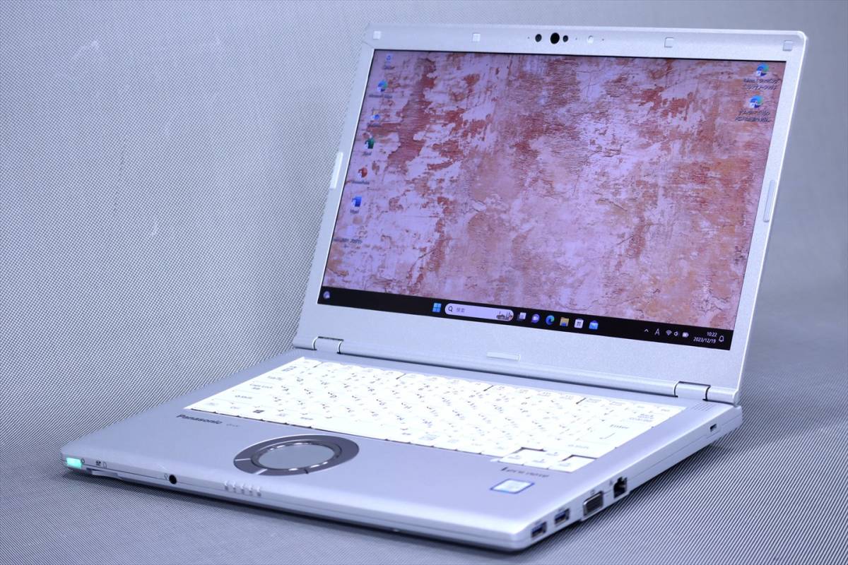 【1円～】Windows11 Office2021搭載！バッテリー良好！Let's note CF-LV7RDCVS i5-8350U RAM8G SSD256G 14.0FHD ACアダプタ付属