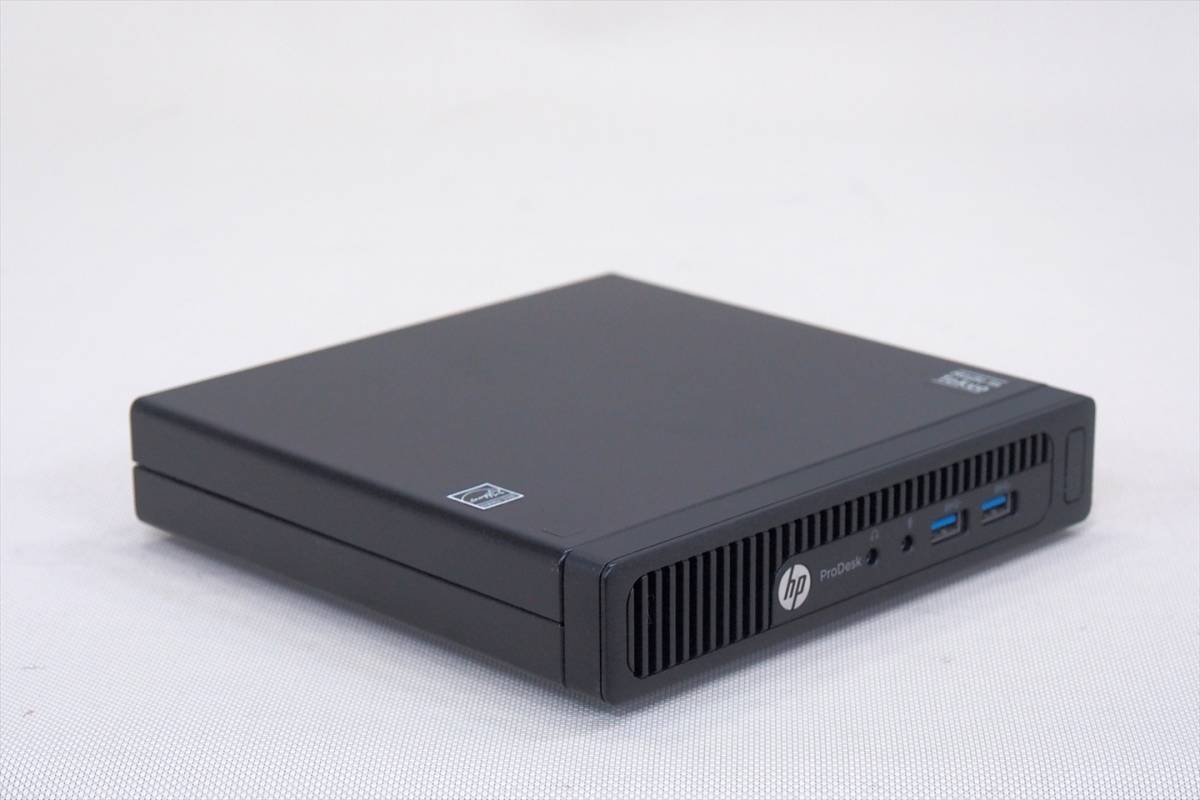 【即配】3.4cm幅の超コンパクトデスクトップ！HP ProDesk 400 G2 Core i5-6500T 8Gメモリ Win10