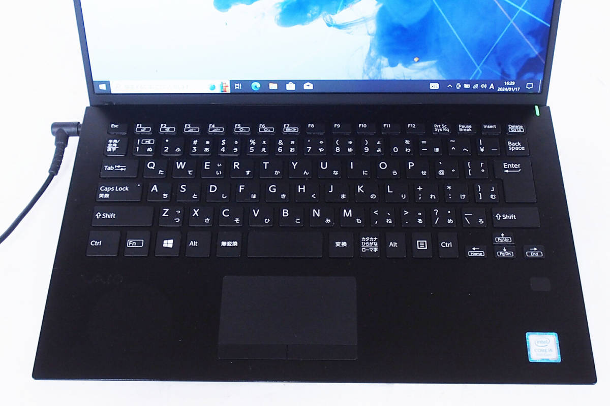 【1円～】薄型軽量 快速PC VAIO Pro PK VJPK11C12N Corei5-8265U RAM8GB SSD256GB 13.3インチFHD カメラ Type-C Win10Pro_画像3