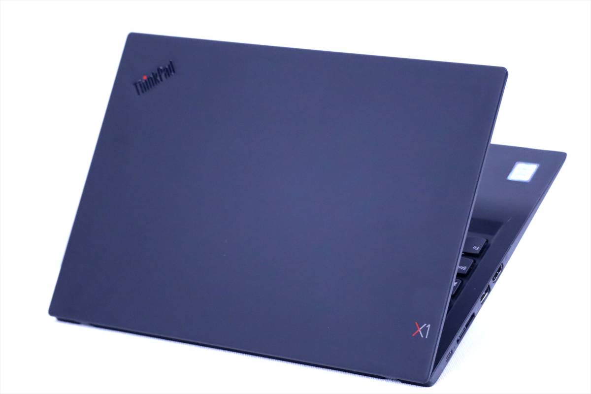 【即配】Windows11 Office2021搭載!バッテリー良好!薄型軽量!ThinkPad X1 Carbon i5-8250U メモリ8G SSD256G 14.0FHD Thuderbolt3 指紋認証_画像5