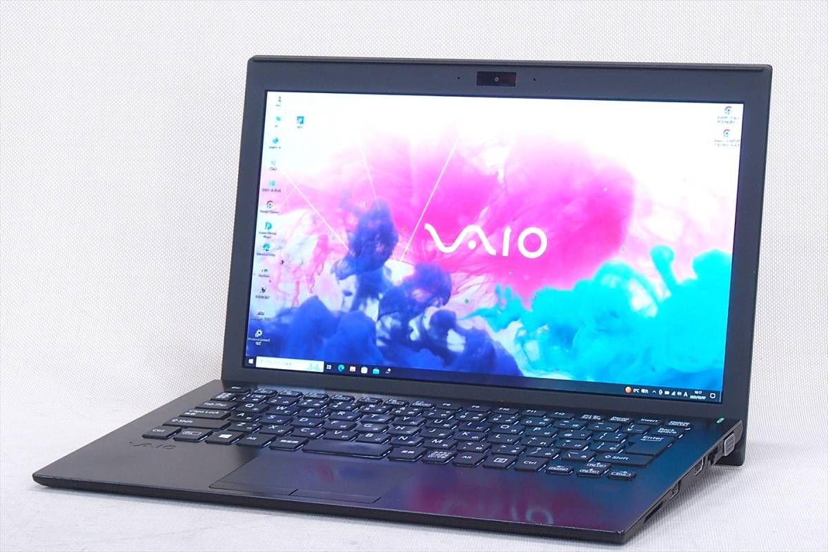 【1円～】軽量870g！メモリ16G搭載11.6型コンパクト快速ノートPC！VAIO ProPF VJPF11C11N i5-8250U SSD256G FHD液晶 Office Win10_画像1