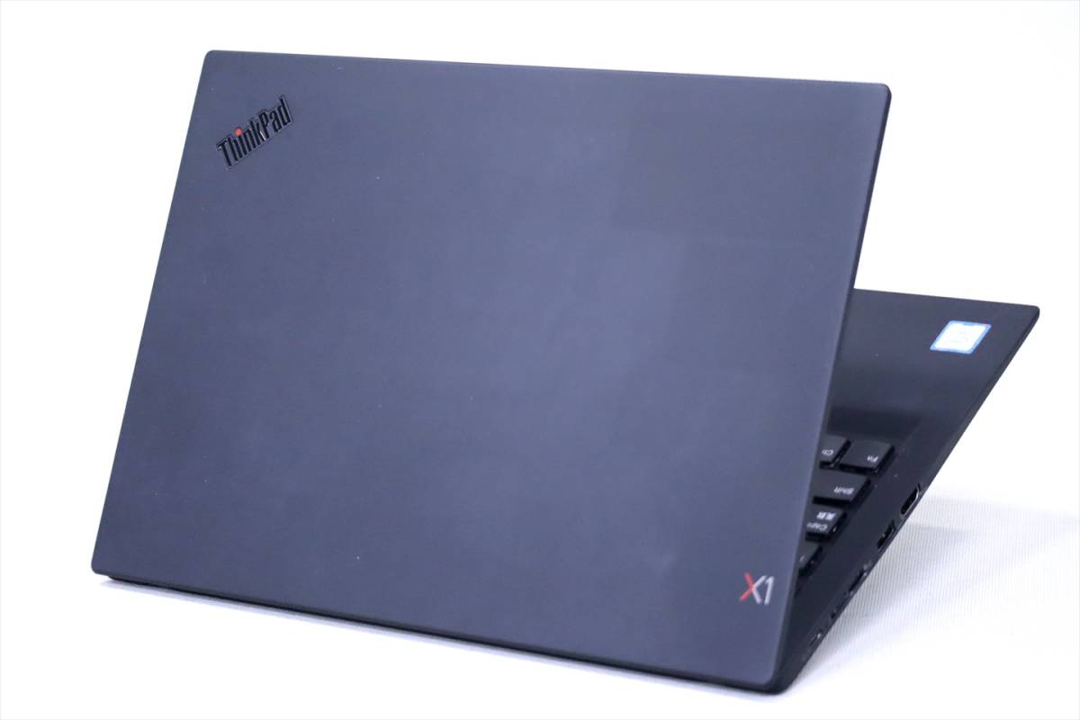 【1円～】バッテリー良好！第8世代Corei5搭載！薄型軽量！ThinkPad X1 Carbon i5-8250U メモリ8G SSD256G 14.0FHD Win10 Thuderbolt3_画像5