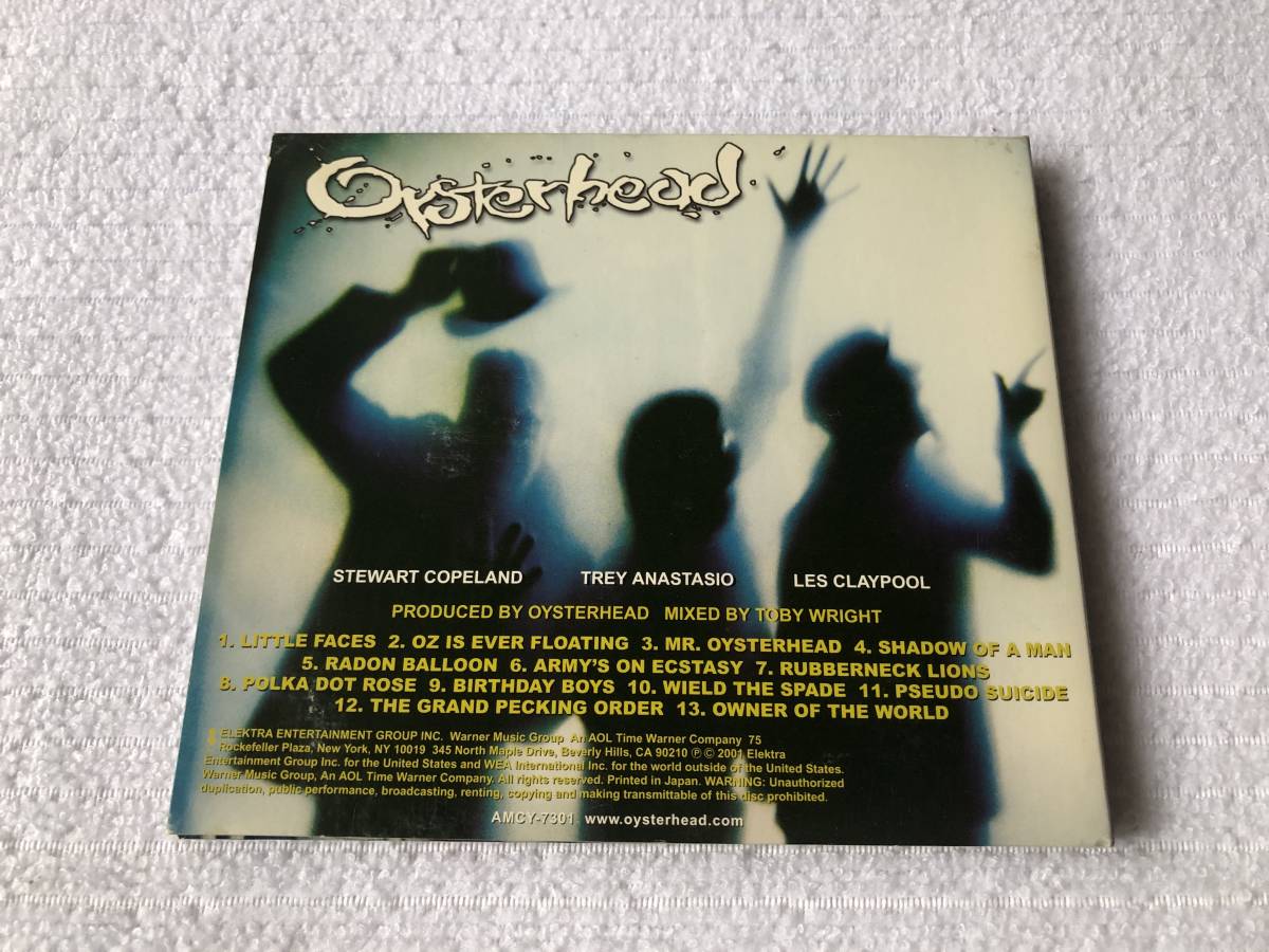 CD　　OYSTERHEAD　　オイスターヘッド　　『THE GRAND PECKING ORDER』　　AMCY-7301_画像2