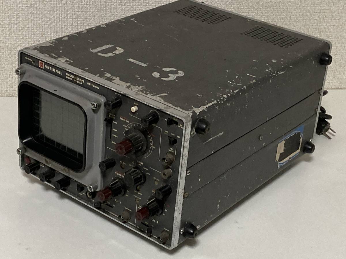 345J14★NATIONAL/ナショナル【VP-526A】オシロスコープ/DC-10MHz_画像2