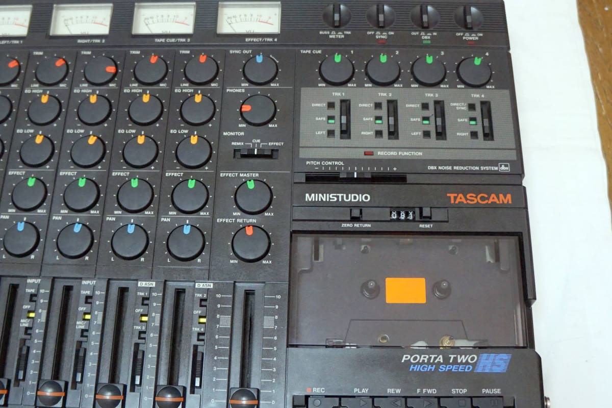 정비품 TASCAM PORTA TWO HS 테이프멀티트랙 레코더 타스 캠 하이 스피드 TEAC MTR :: - 비드바이코리아 - 해외 전문 경매대행 선두주자 - BIDBUY