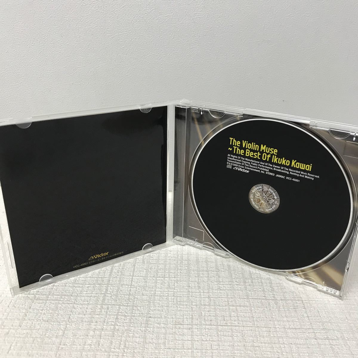 I0106D3 川井郁子 CD DVD 3巻セット 音楽 バイオリン / Violin On Ice ベスト / インスティンクト・ライヴ 2002 / The Violin Muse_画像5