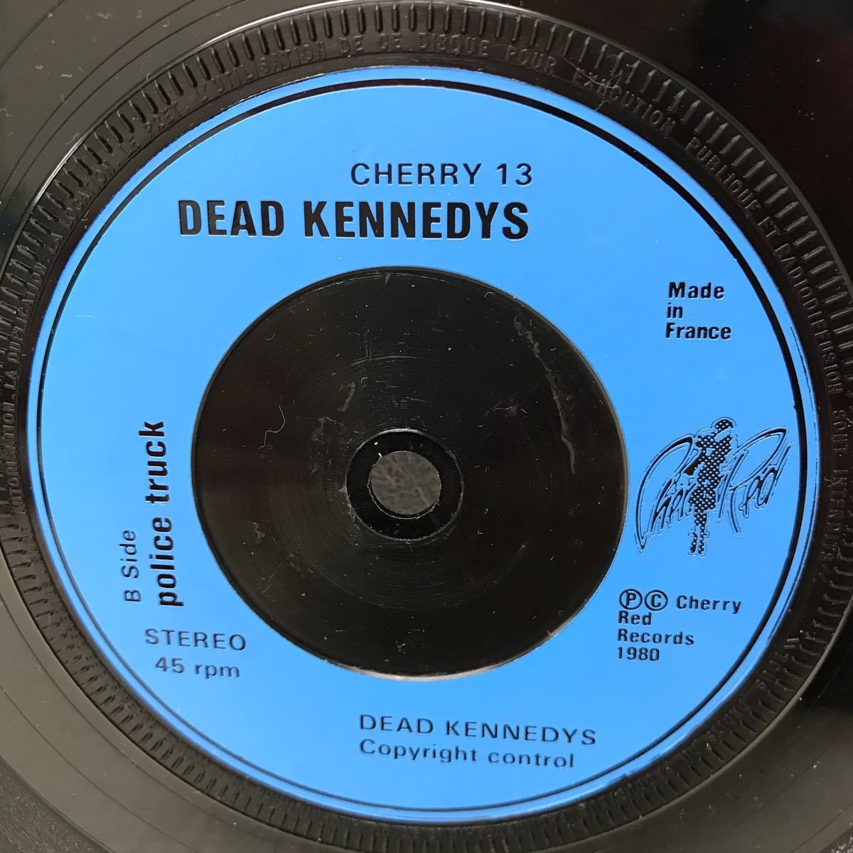 I0116H3 デッド・ケネディーズ DEAD KENNEDYS HOLIDAY IN CAMBODIA EP レコード 音楽 洋楽 パンク バンド 海外輸入盤 EU盤_画像4