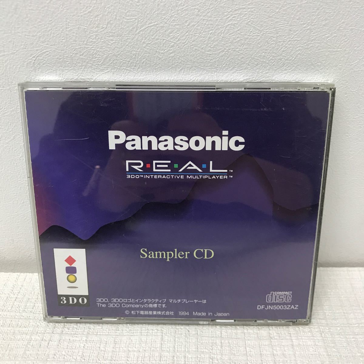 I0120B3 Panasonic 3DO REAL体験版ソフト Sampler CD 非売品 パナソニック リアル サンプラーディスク ゲーム _画像2