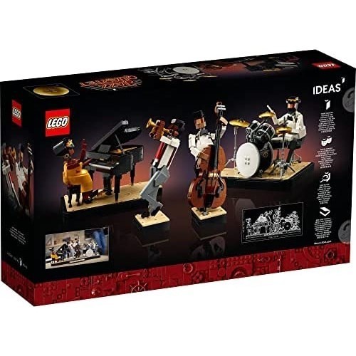 レゴ(LEGO) アイデア ジャズ・カルテット 21334 新品 おもちゃ ブロック プレゼント 音楽 未使用品 ミュージック アート 絵画 男の子_画像4