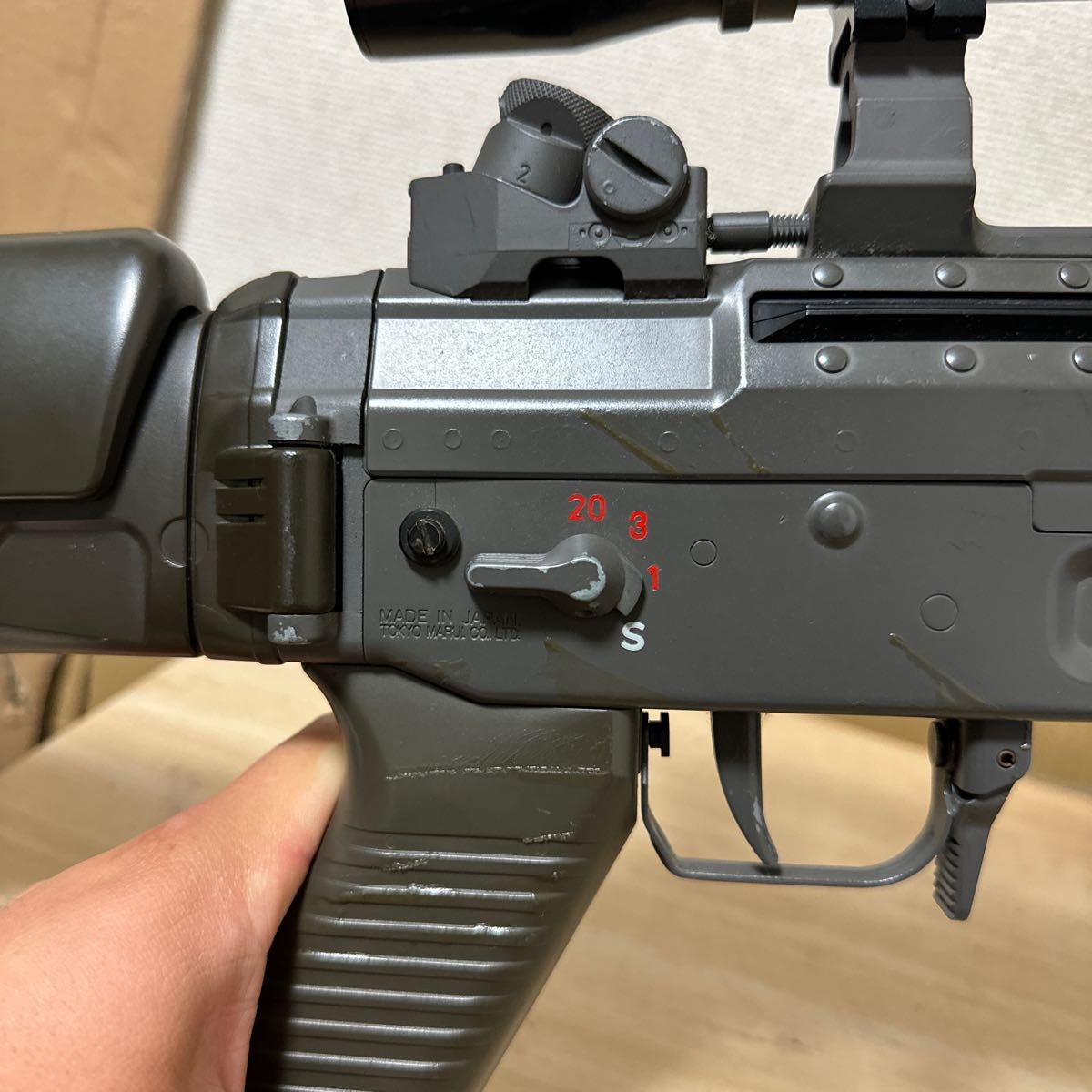 東京マルイ スタンダード電動ガン SIG SG550-1ジャンク_画像6