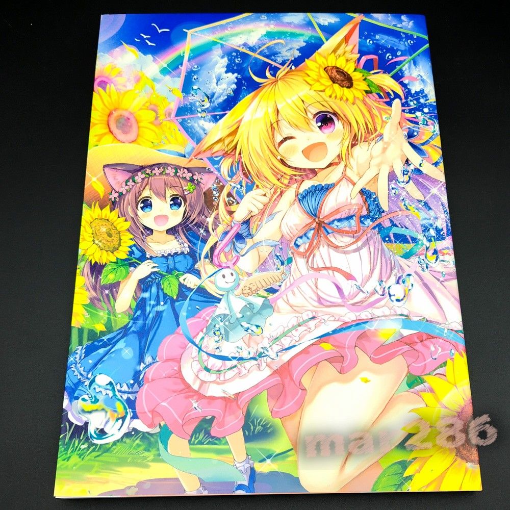 画集　RAINBOW GIRL アカバネ ART WORKS 初回限定版