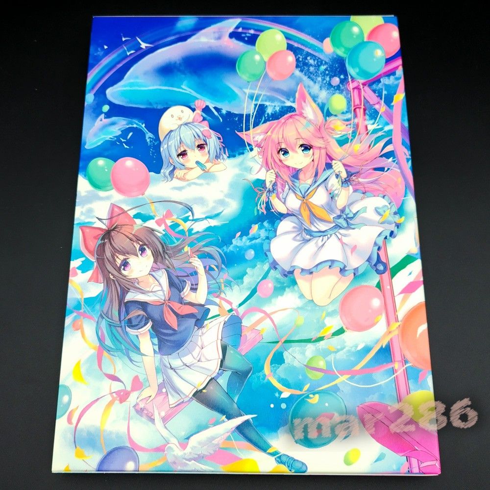 画集　RAINBOW GIRL アカバネ ART WORKS 初回限定版