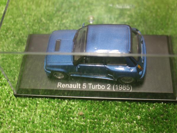 1195 NOREV 1/43 Mitsubishi Starion 2600 GSR-VR (1988)/ Renault 5 Turbo 2 (1985) ミニカー モデルカー_画像3