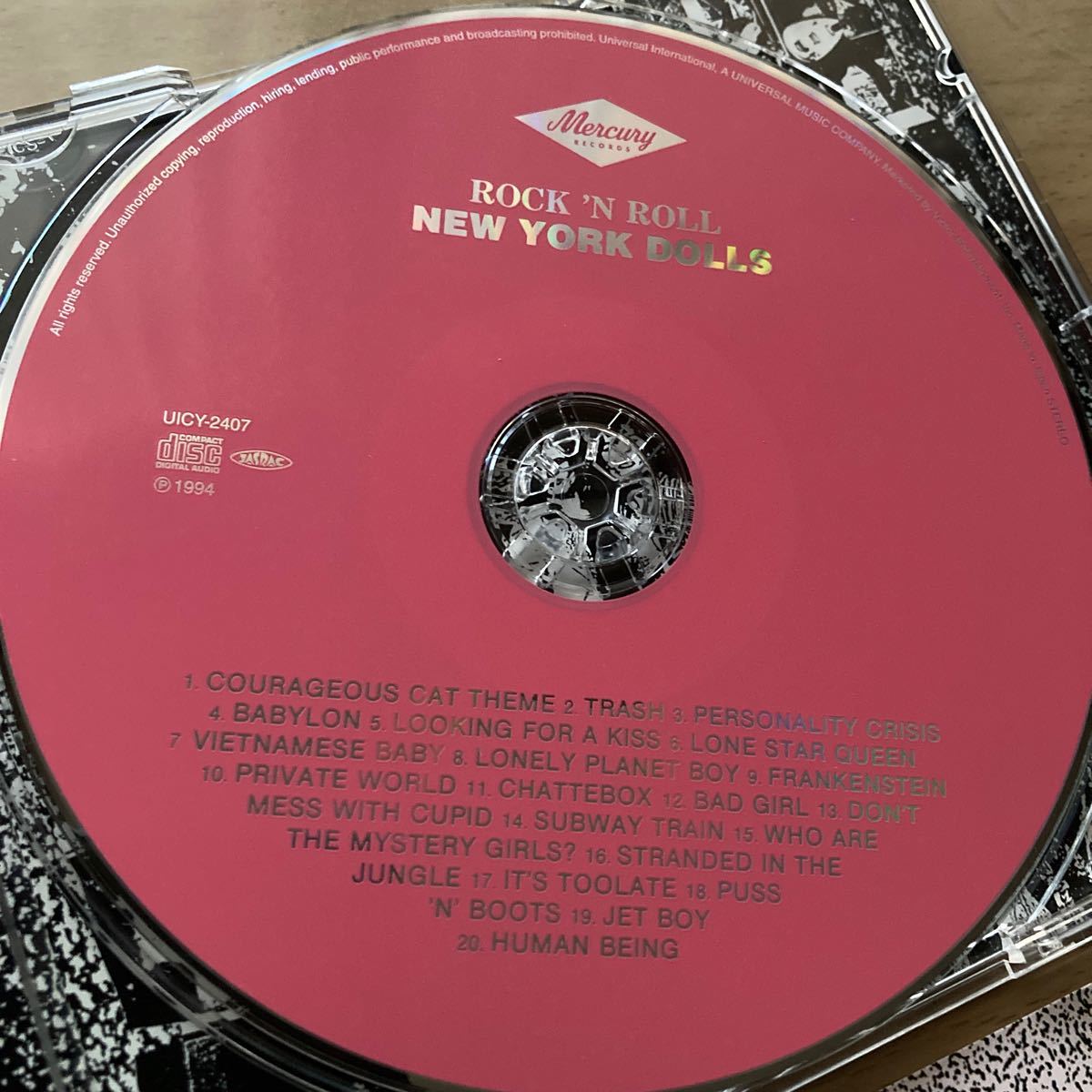 〈国内美盤CD〉ニューヨーク・ドールズ/ROCK 'N ROLL/UICY2407_画像5