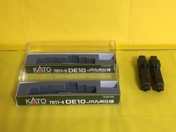 KATO「7011-4」「7011-5」DE10 JR九州仕様・2両セット・激安出品！