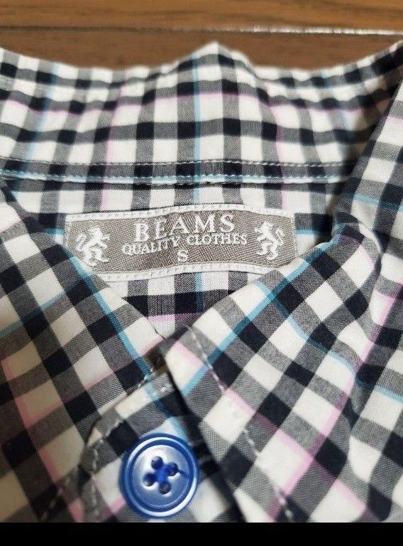 特価！BEAMS 　ビームス  　チェックシャツ  Sサイズ