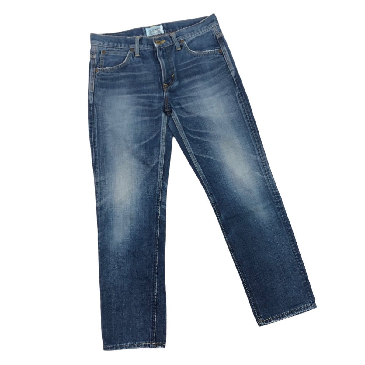 m③ デニム 10本 まとめ売り 大量 Levi's リーバイス 501 EDWIN Lee リー 他 濃紺 大きいサイズ 含む Gパン ジーンズ レディース 卸売 _画像8