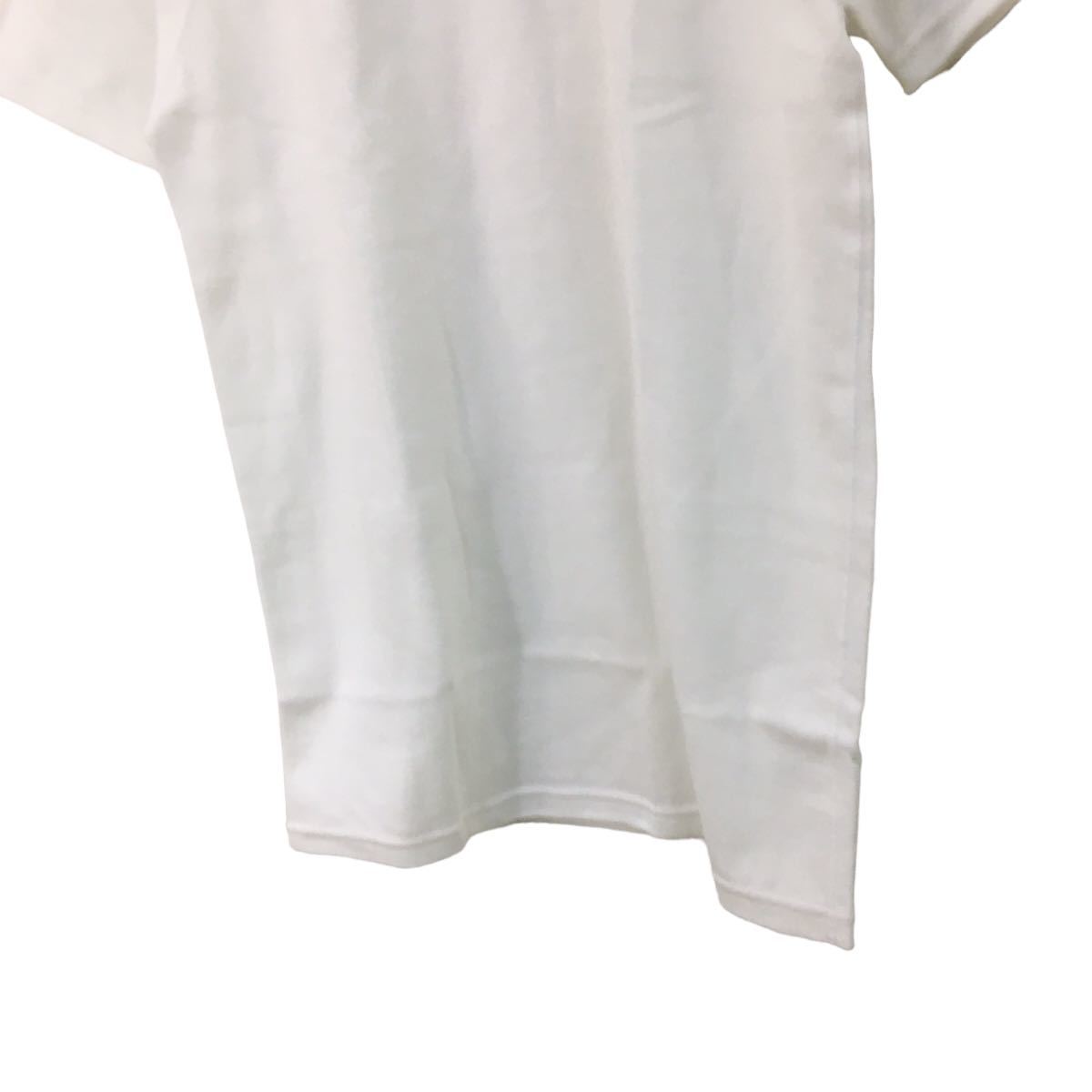 NC201-5 未使用 HOLLYWOOD RANCH MARKET ハリウッドランチマーケット ハリラン 半袖 Tシャツ ティシャツ カットソー メンズ 4 ホワイト 白_画像4