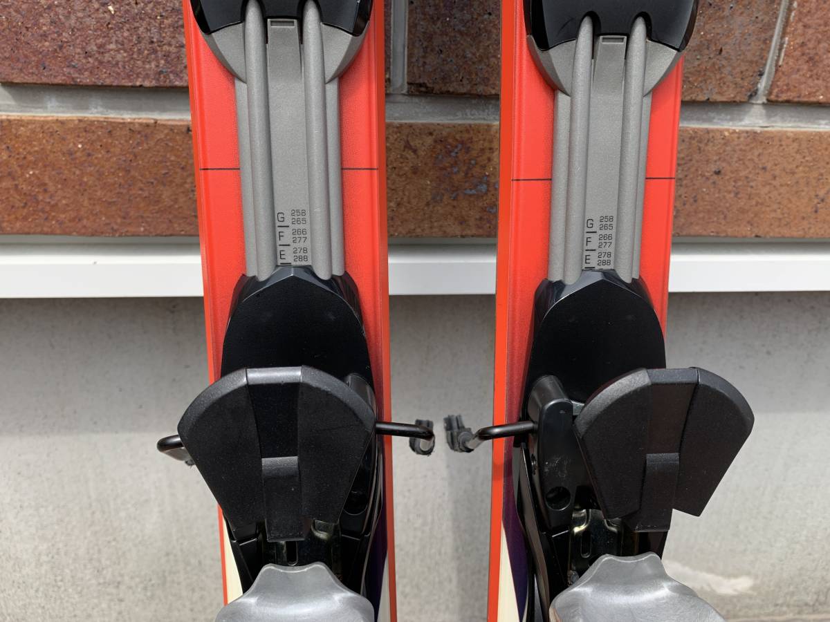 ミッドスキー板 ビンディング付 ROSSIGNOL DMO Flash 138cm BIN:AXIUM 100_画像10