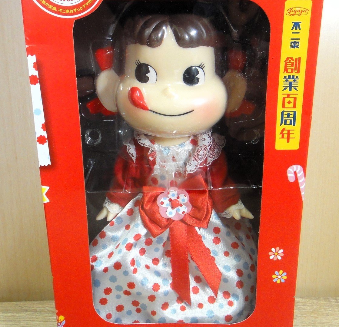 [ нераспечатанный ] Fujiya Peko-chan кукла Fujiya создание 100 годовщина 
