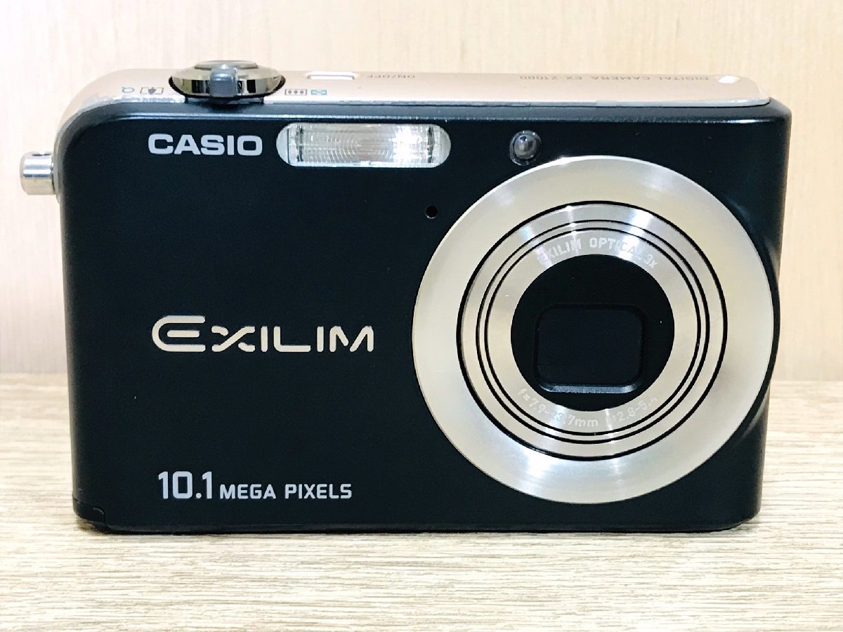 【中古】CASIO カシオ EXILIM EX-Z1000 コンパクトデジタルカメラ ブラック_画像2