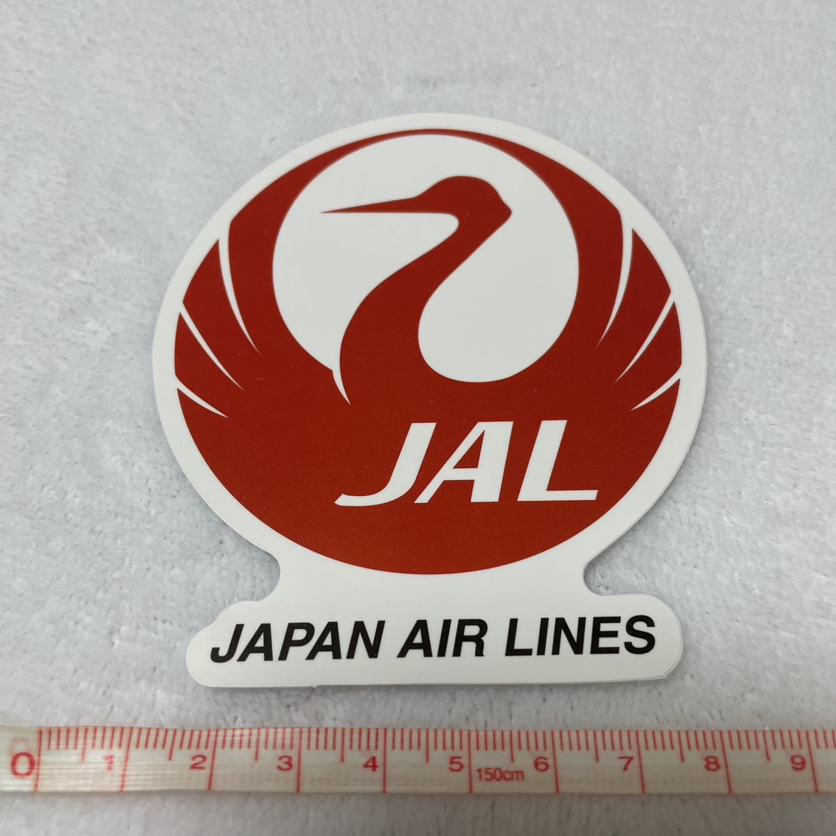 JAL Japan Air Lines sticker seal limitation goods Novelty 