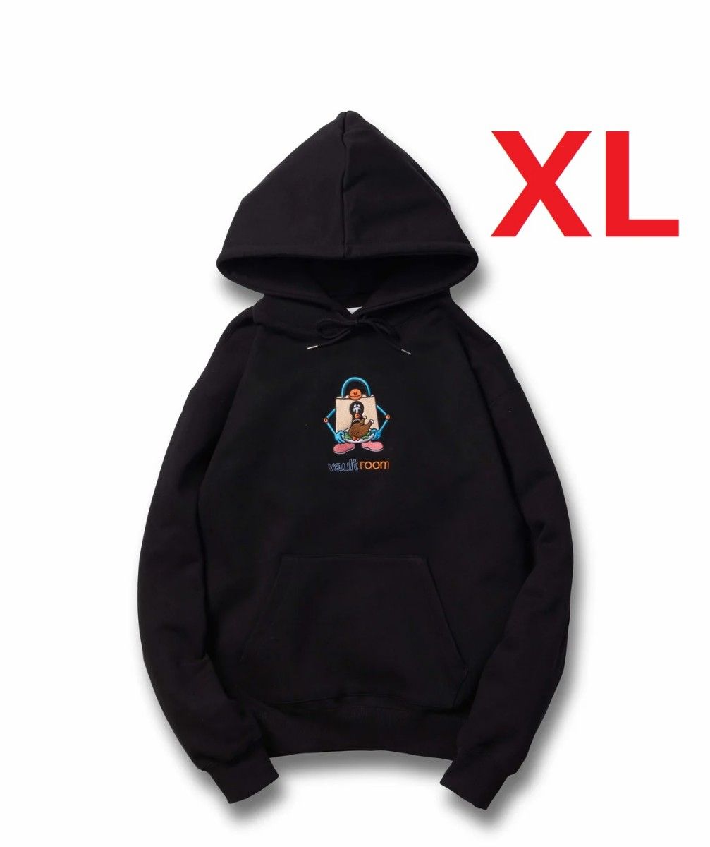 【新品未開封】XL CHICKEN HOODIE BLK pekora vaultroom hololive 兎田ぺこら チキン