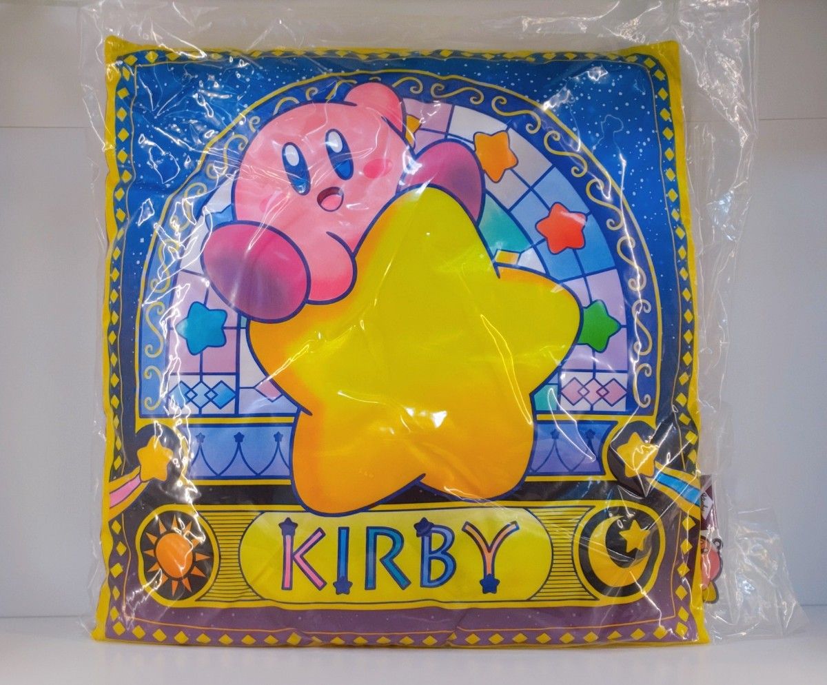 星のカービィ 星空の散歩 BIGぬいぐるみ & クッション 2個セット　ワープスター　KIRBY