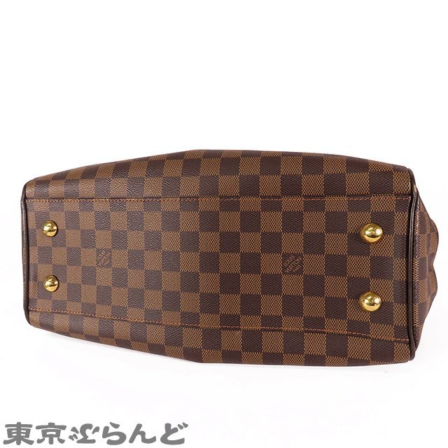 101690503 ルイヴィトン LOUIS VUITTON トレヴィ PM 2WAY ハンドバッグ N51997 ダミエキャンバス エベヌ ショルダーバッグ レディース A_画像3