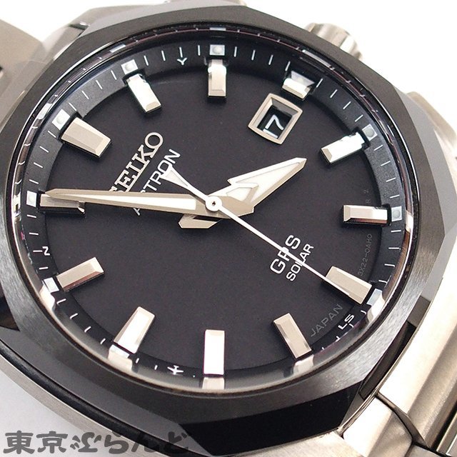 101705778 1円 セイコー SEIKO アストロン オリジン SBXD007 3X22-0AD0 チタン セラミック 腕時計 メンズ GPSソーラー電波_画像6