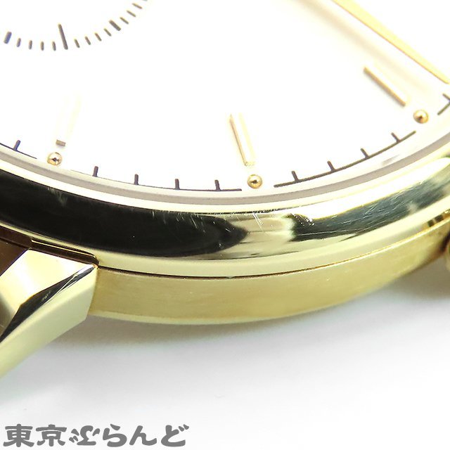 101708157 ランゲ＆ゾーネ A.LANGE＆SOHNE サクソニア LS2161AA cal.L941.1 K18YG レザー 金無垢 スモールセコンド 腕時計 メンズ 手巻式