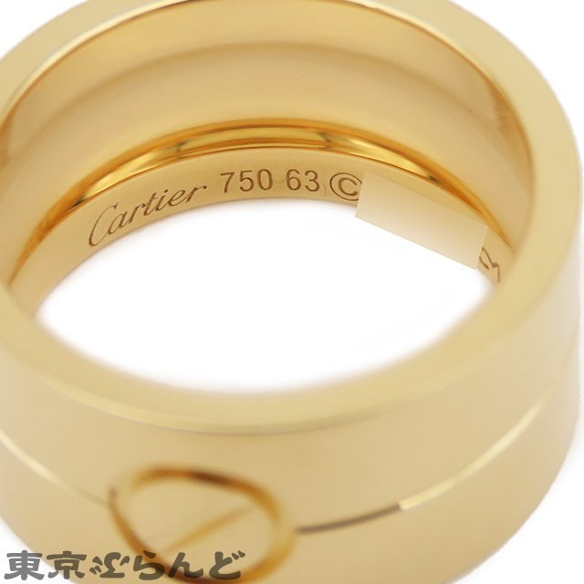 101700393 カルティエ CARTIER ハイラブリング イエローゴールド K18YG 63 リング・指輪 メンズ 仕上済_画像3