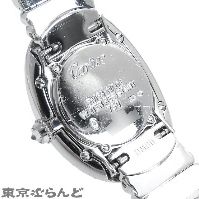 101698961 Cartier Baignoire WB5097L2 K18WG бриллиант оправа наручные часы женский кварцевый производитель Complete сервис settled 