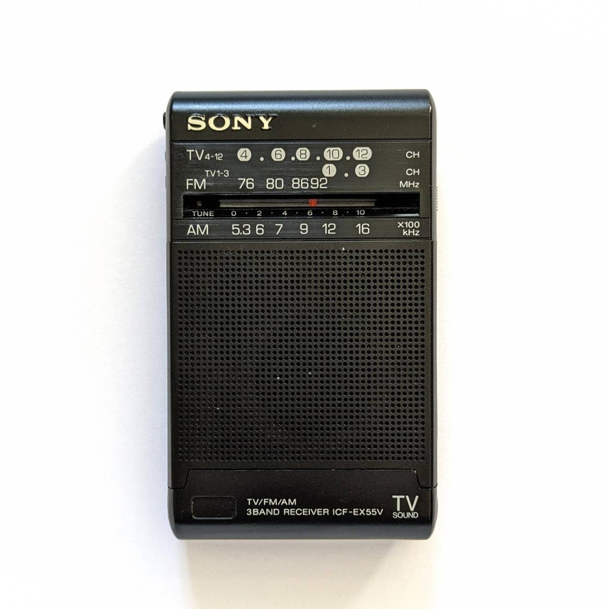 ジャンク SONY ソニー ICF-EX55V AM/FM ポケットラジオ 電源が ジャンク SONY ソニー ICF-EX55V AM/FM ポケットラジオ 電源が