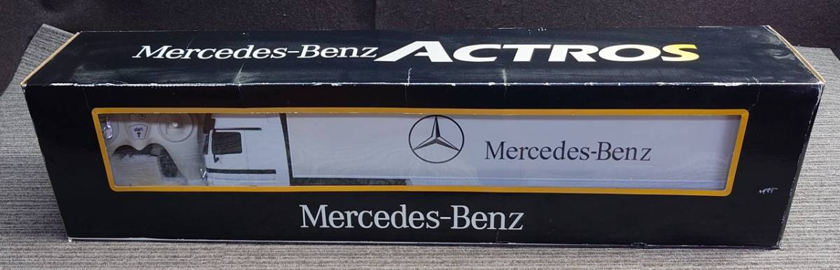YI オ1-111 Mercedes-Benz ACTROS メルセデス・ベンツ アクトロス トレーラー ラジコン 1/24 No.2009 開封品 中古_画像1