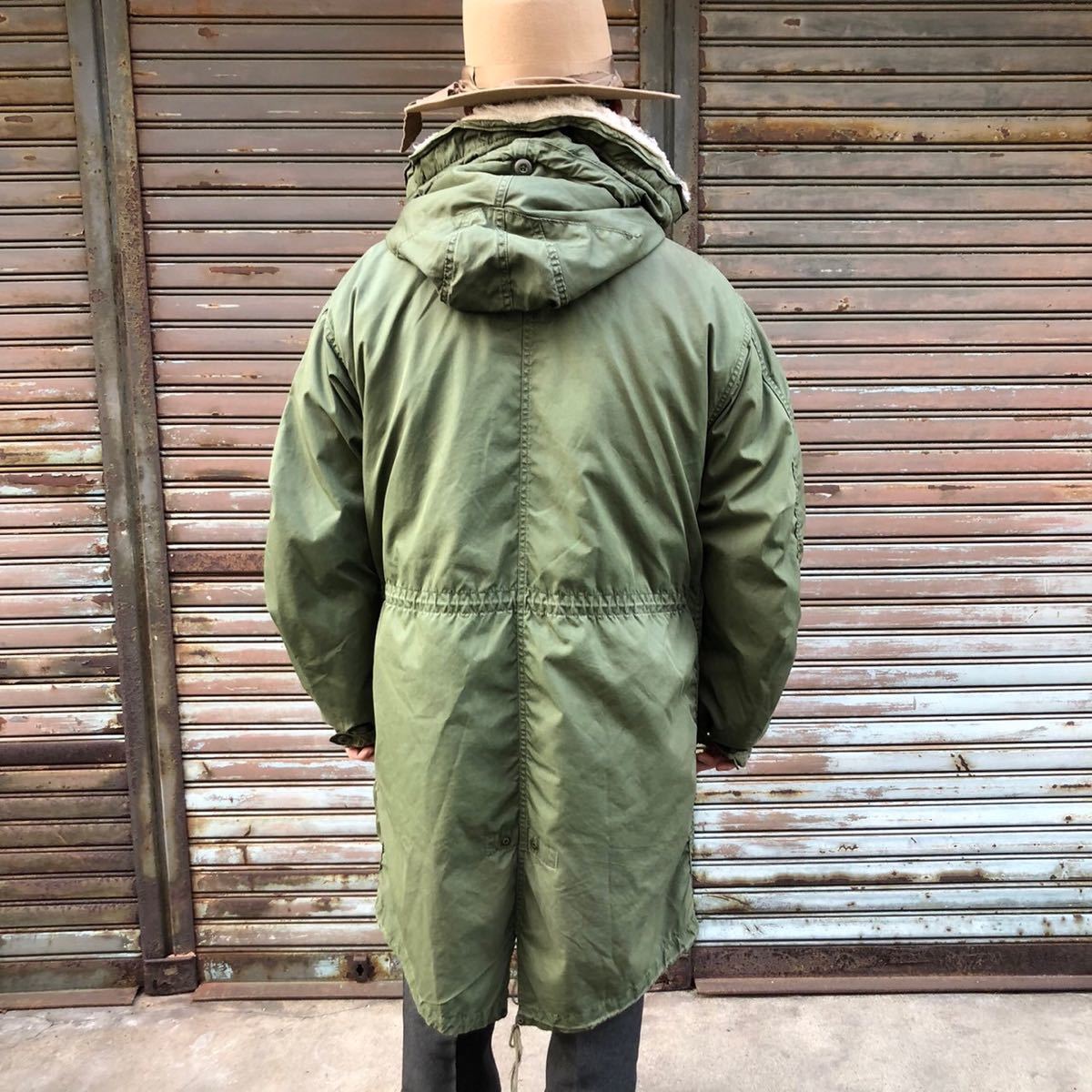  valuable XS 80s the US armed forces the truth thing US ARMY M-65 fish tail full set Parker M-51 military hood liner attaching 60s Vintage 