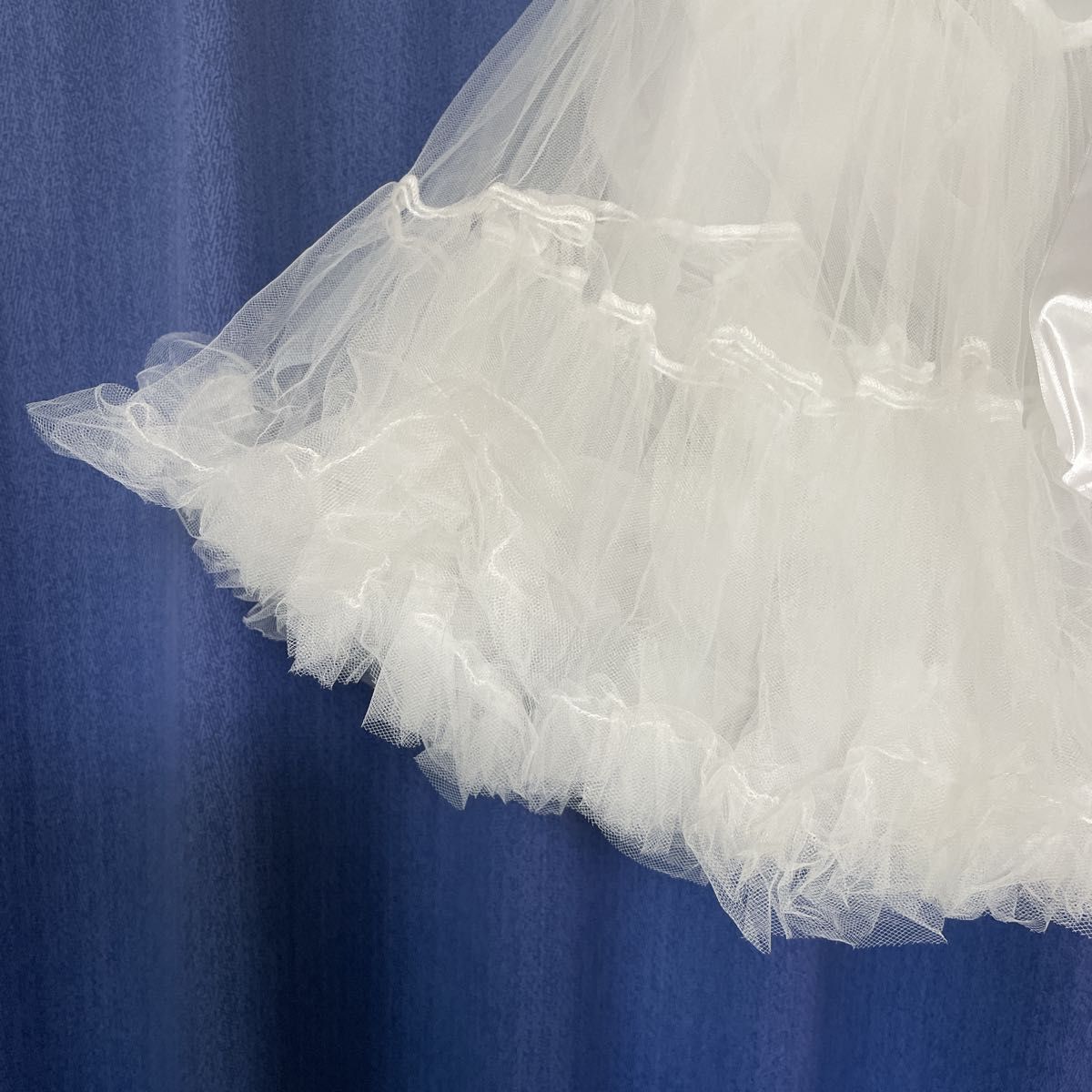 パニエ スカート コスプレ ゴスロリ ロリータ 衣装 45cm ホワイト