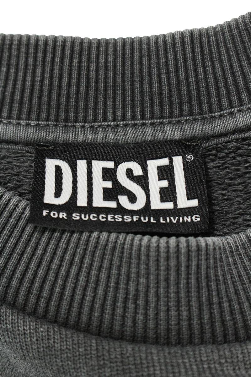 ディーゼル DIESEL サイズ:XS グラフィックプリントクルーネックスウェット 中古 BS99_画像3