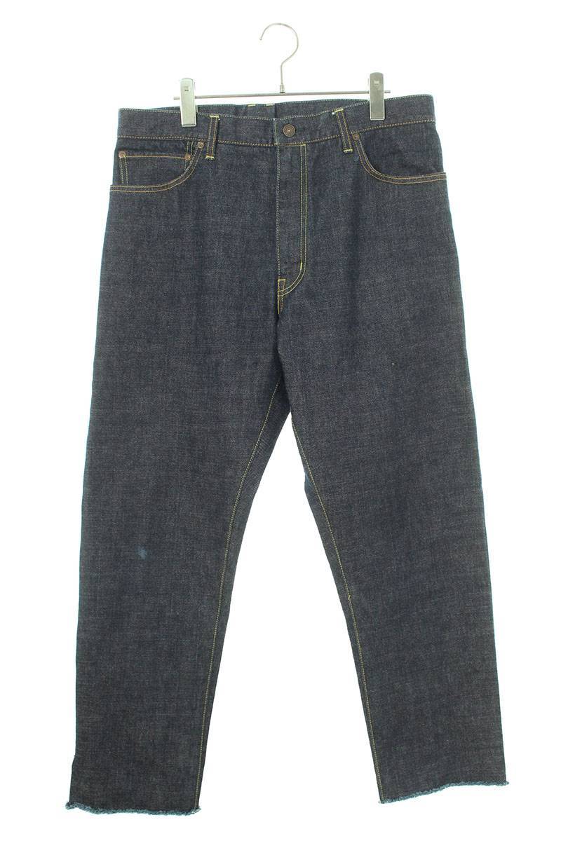 ビズビム VISVIM 0121405005003 SS JOURNEYMAN PANTS TACKED サイズ:2 ジャーニーマンタックデザインリジッドデニムパンツ 中古 SB01