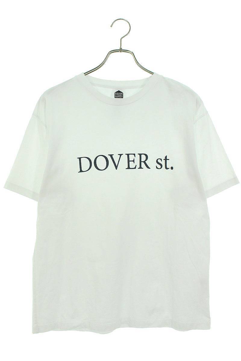 ドーバー DOVER フラグメントデザイン FRAGMENT x DSML サイズ:L ロゴプリントTシャツ 中古 BS99